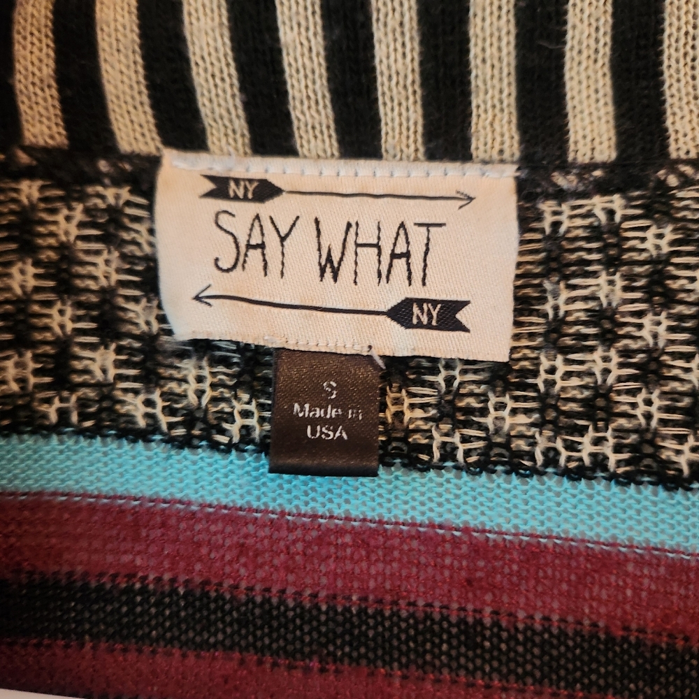 Aztec Retro Waterfall Cardigan - Picture 5 of 5